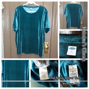 Old Navy Velvet Tee - Women's XXL